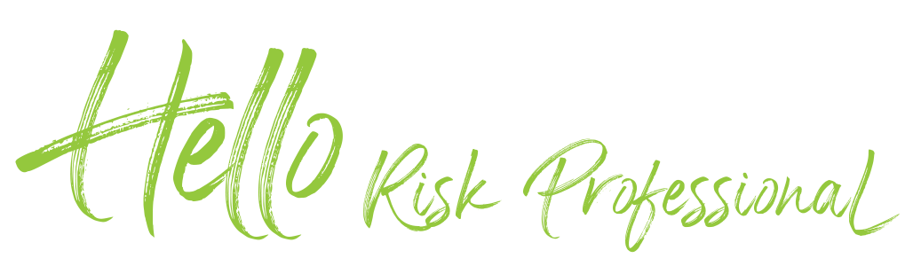 Hello Risk Professional - membership graphic