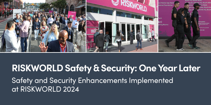 RISKWORLD Safety & Security – One Year Later